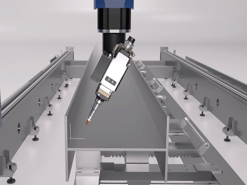 sistema de máquina de corte por láser 3d