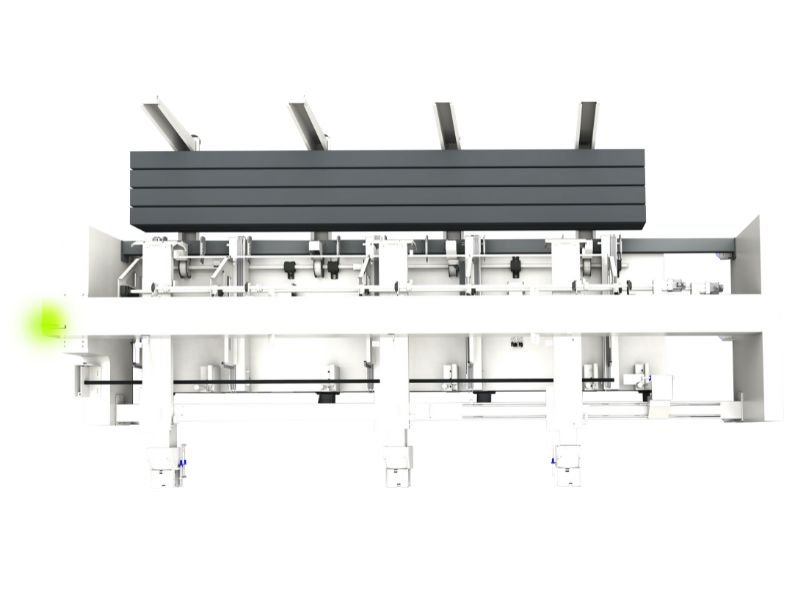 laser automatic bundling for tube processing