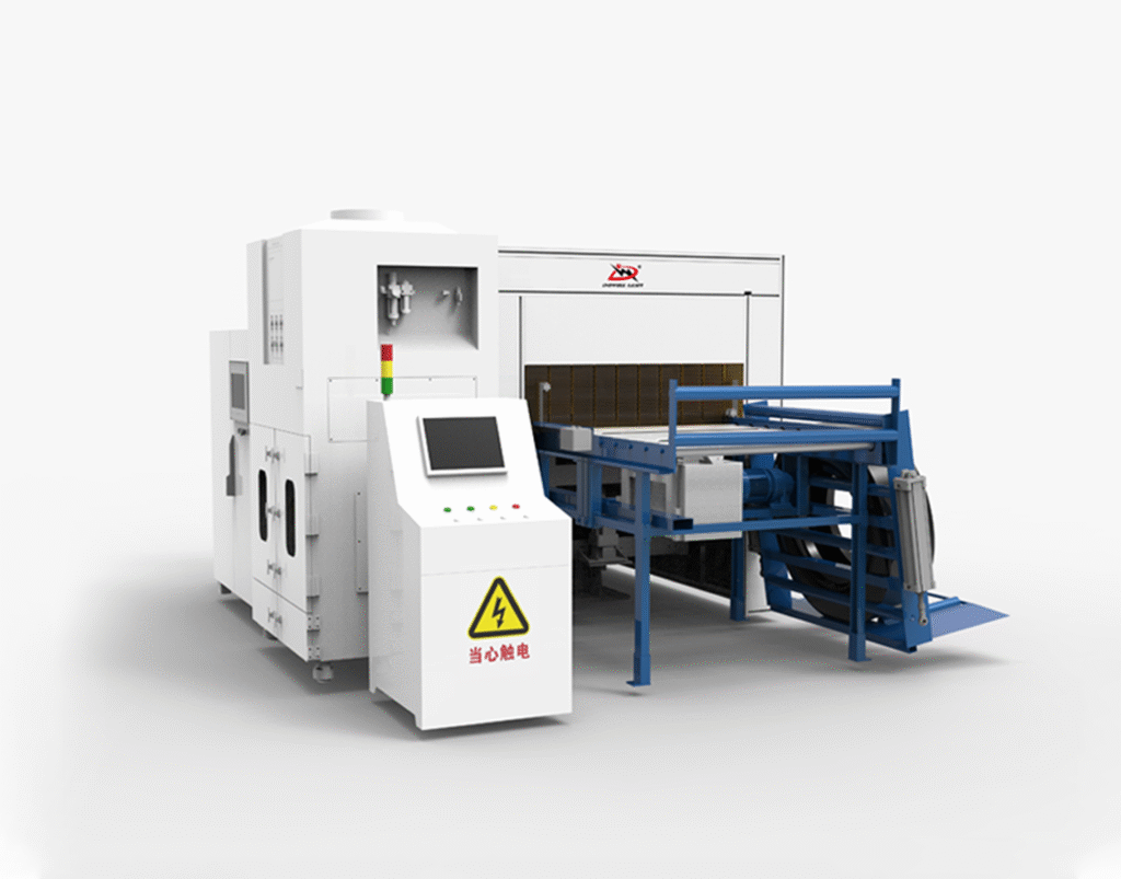 type 1 intelligent workstation for laser cleaning of tire outer walls