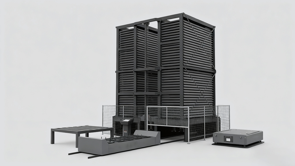 intelligent steel plate storage warehouse 1