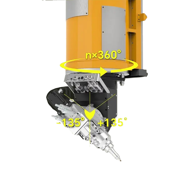 3d 5axis laser cutting head 1