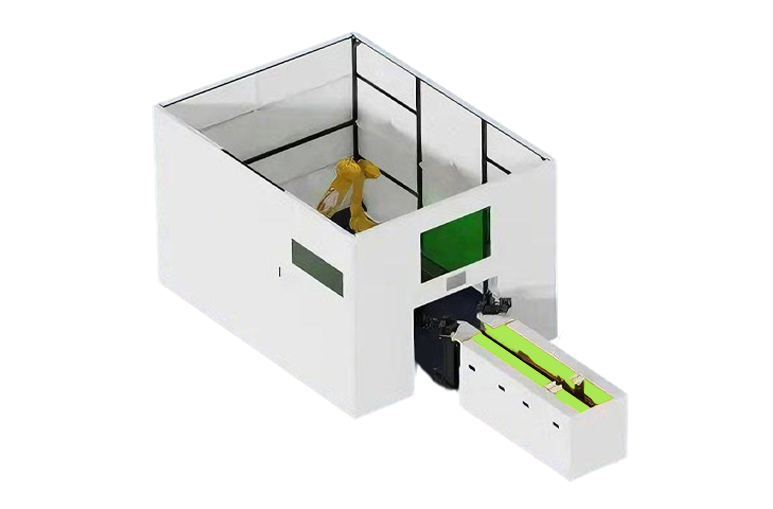 3d 5axis laser cutting machine with moving workbench