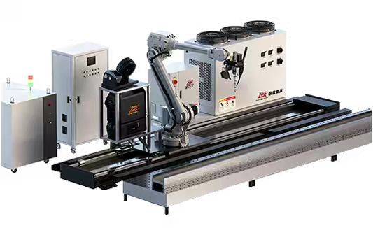 laser electric arc composite welding machine 1