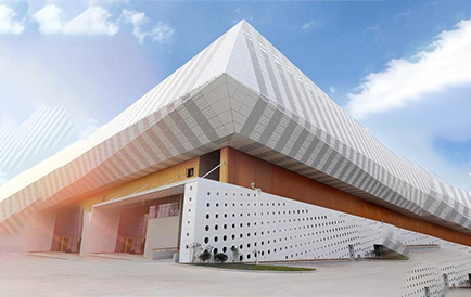 building ceiling curtain wall 1