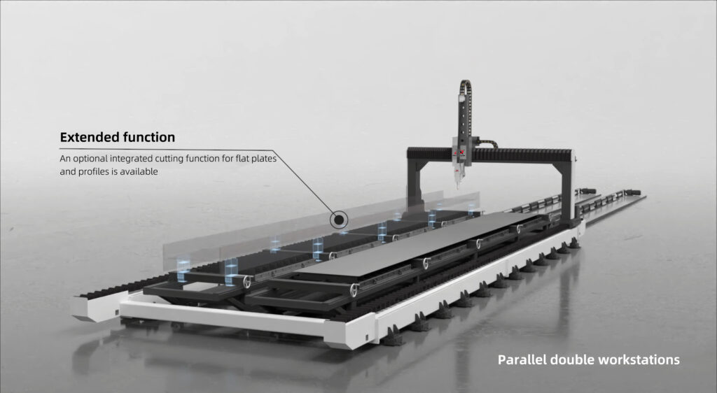 parallel double workstations 1