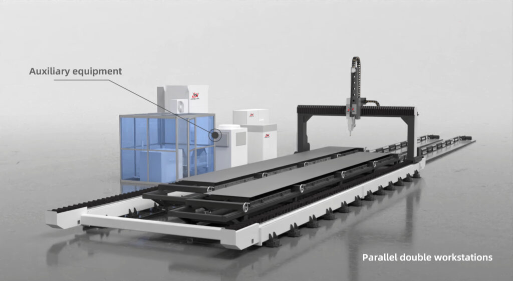 parallel double workstations 2