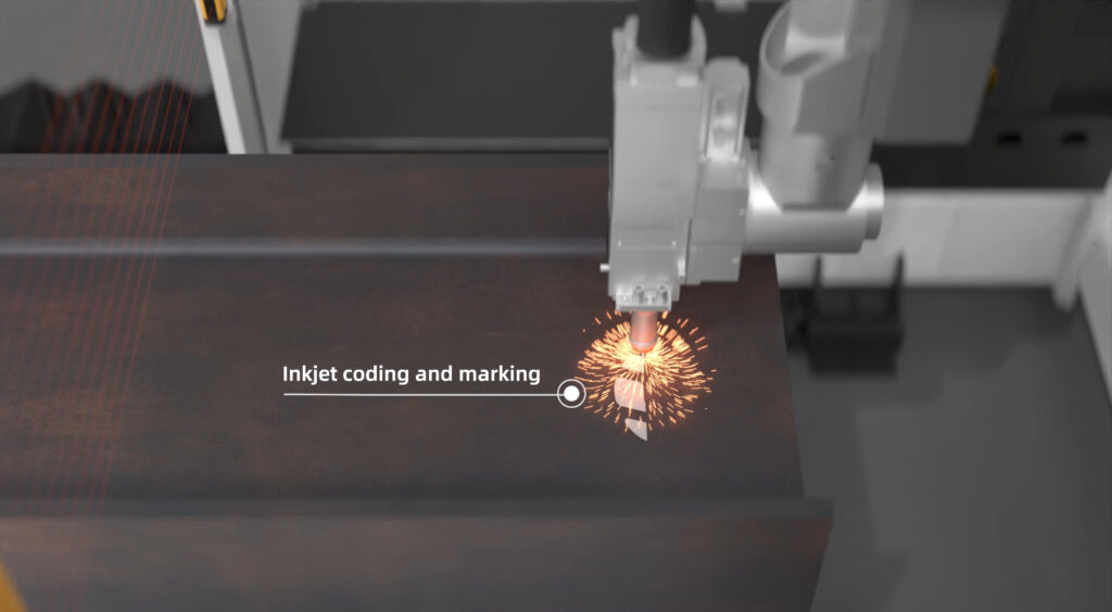 the inkjet coding and marking function 1