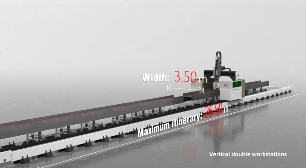 vertical double workstations 1