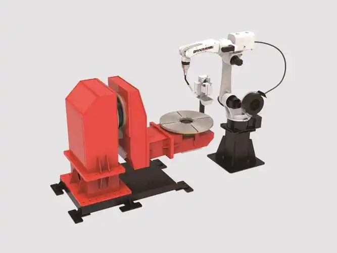 double axis l shaped laser welding robot 1