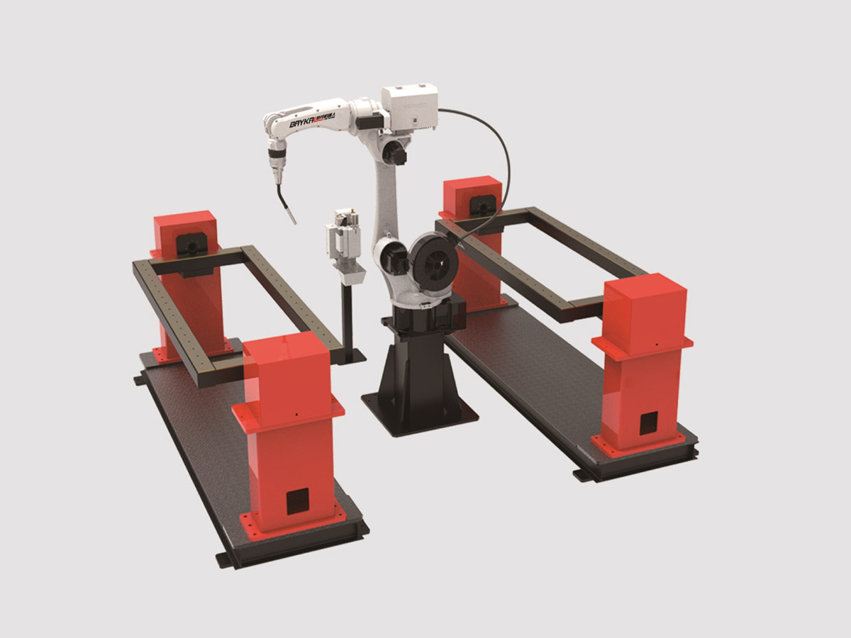 single axis head and tailstock laser welding robot 1