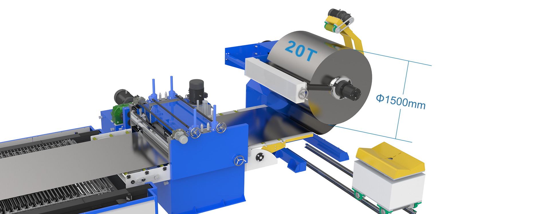 automatic coil flattening laser cutting machine 3