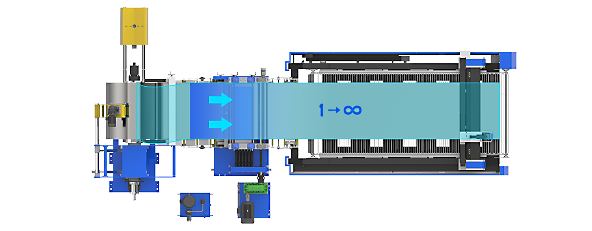 automatic coil flattening laser cutting machine 4
