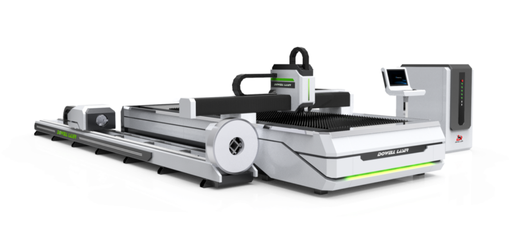 open type integrated plates and tubes laser cutting machine 4