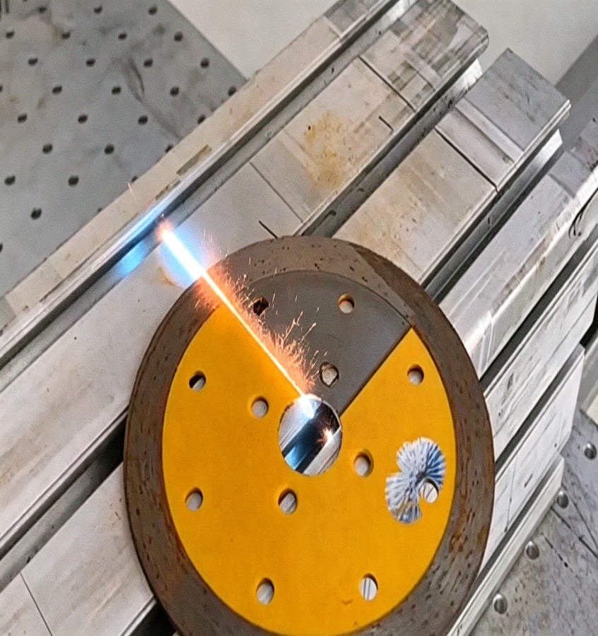 saw blade surface paint laser cleaning 2